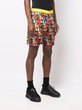 Photograph-Print Shorts