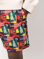 Photograph-Print Shorts