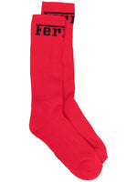Logo-Print Socks