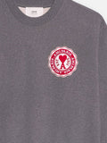 Logo-Patch Organic-Cotton Sweatshirt