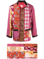 All-Over Graphic-Print Suit Set