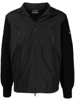 Logo-Patch Zipped Jacket
