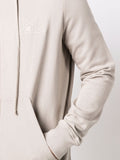 Embroidered-Logo Zip-Up Hoodie