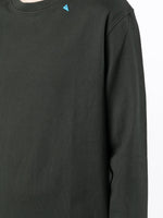 Long-Sleeve Colour-Patch T-Shirt