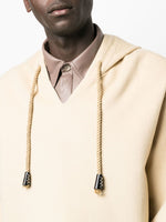 Hooded Pilgrim-Collar Jumper