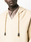 Hooded Pilgrim-Collar Jumper