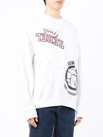 Logo-Print Crew Neck Sweatshirt