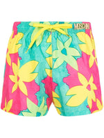 All-Over Floral-Print Swim Shorts