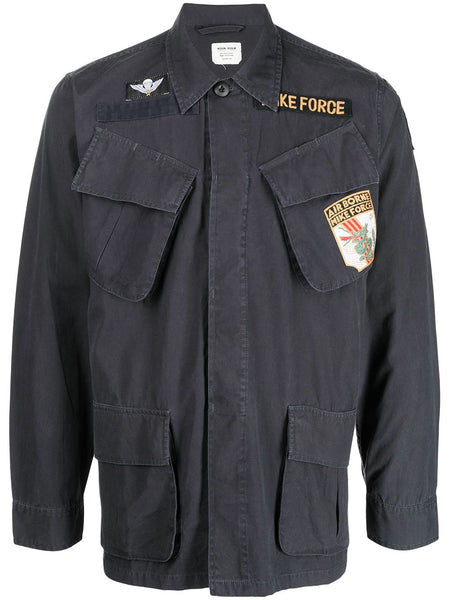 Airforce-Patch Long-Sleeve Shirt