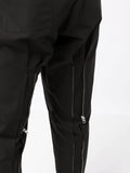 Rear Zip-Detail Trousers
