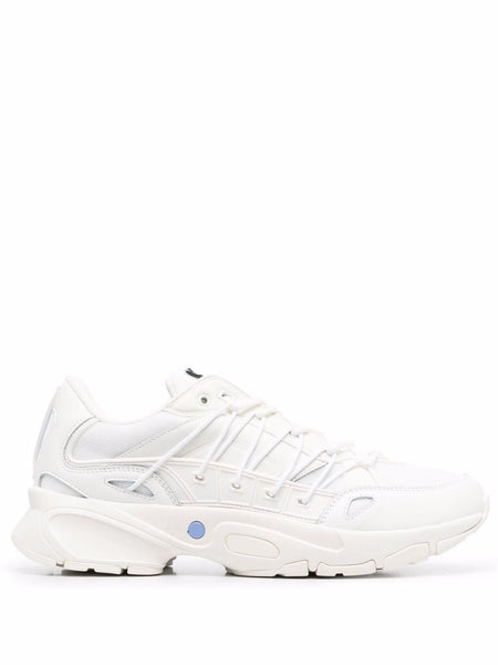Panelled Lace-Up Detail Sneakers