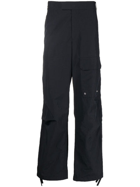 Patch-Pocket Loose Fit Trousers