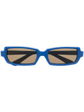 Rectangular-Frame Sunglasses