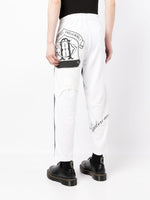 Panelled Cropped Trousers