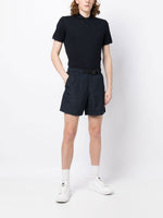 Buckle-Waist Shorts