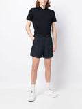 Buckle-Waist Shorts