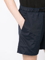 Buckle-Waist Shorts