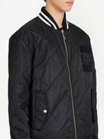 Quilted Bomber Jacket