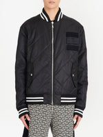 Quilted Bomber Jacket