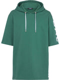 Short-Sleeved Cotton Hoodie