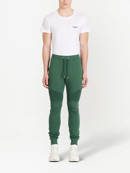 Balmain Ribbed Drawstring Track Pants - Farfetch