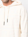 Hooded Logo-Design Sweatshirt