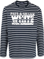 Logo-Print Striped T-Shirt