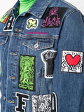 Keith Haring Logo Patch Denim Jacket