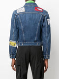 Keith Haring Logo Patch Denim Jacket