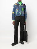 Keith Haring Logo Patch Denim Jacket