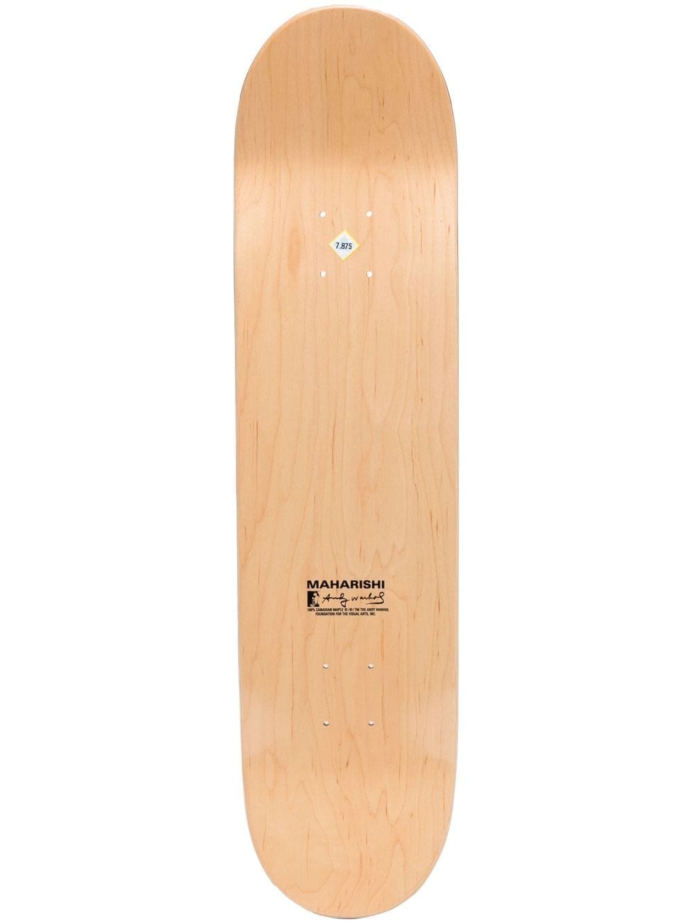 Logo-Print Detail Skateboard