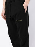 Embroidered Tiger Straight-Leg Trousers