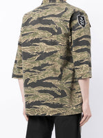 Camouflage Belted Shirt Jacket