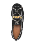 All-Over Logo-Jacquard Loafers