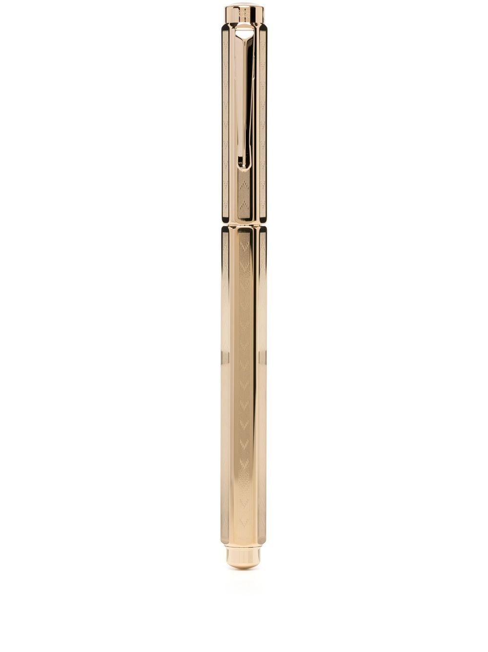 Chevron-Engraved Pen