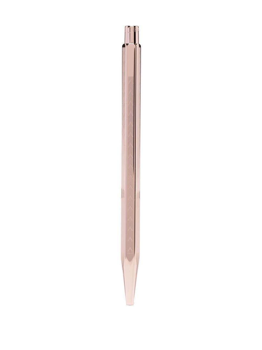 Engraved Brass Ballpoint Pen
