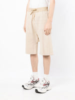 Drop-Crotch Bermuda Shorts