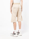 Drop-Crotch Bermuda Shorts