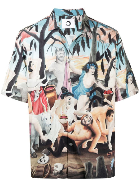 Bacchanal Graphic-Print Shirt