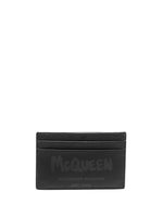 Logo-Print Leather Cardholder