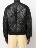 Quilted Bomber Jacket