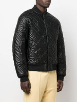 Quilted Bomber Jacket