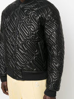 Quilted Bomber Jacket