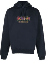 Logo-Embroidered Drawstring Hoodie
