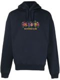 Logo-Embroidered Drawstring Hoodie