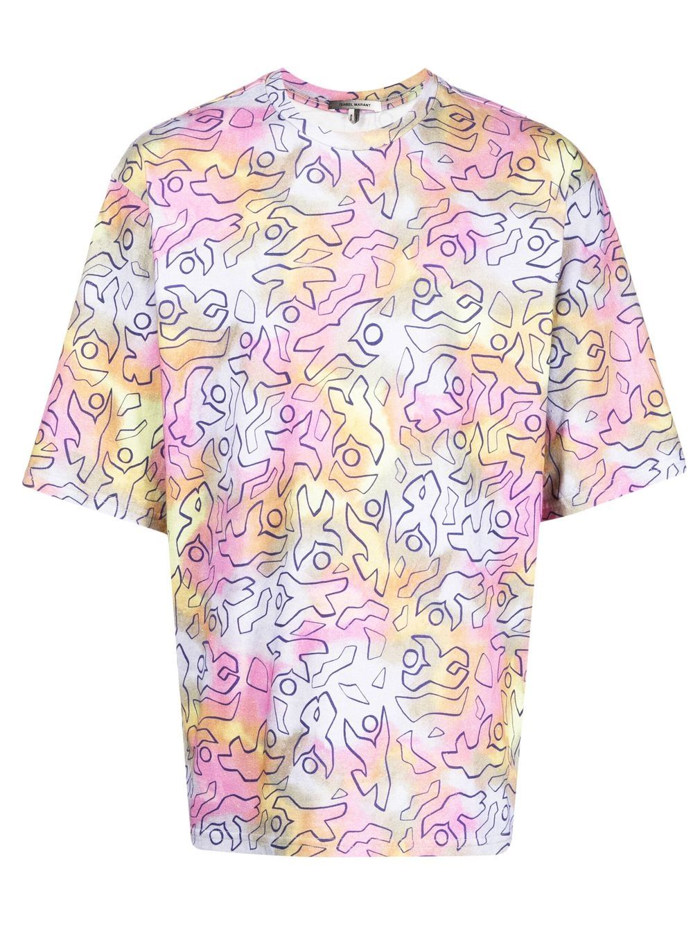 Tie-Dye Cotton T-Shirt