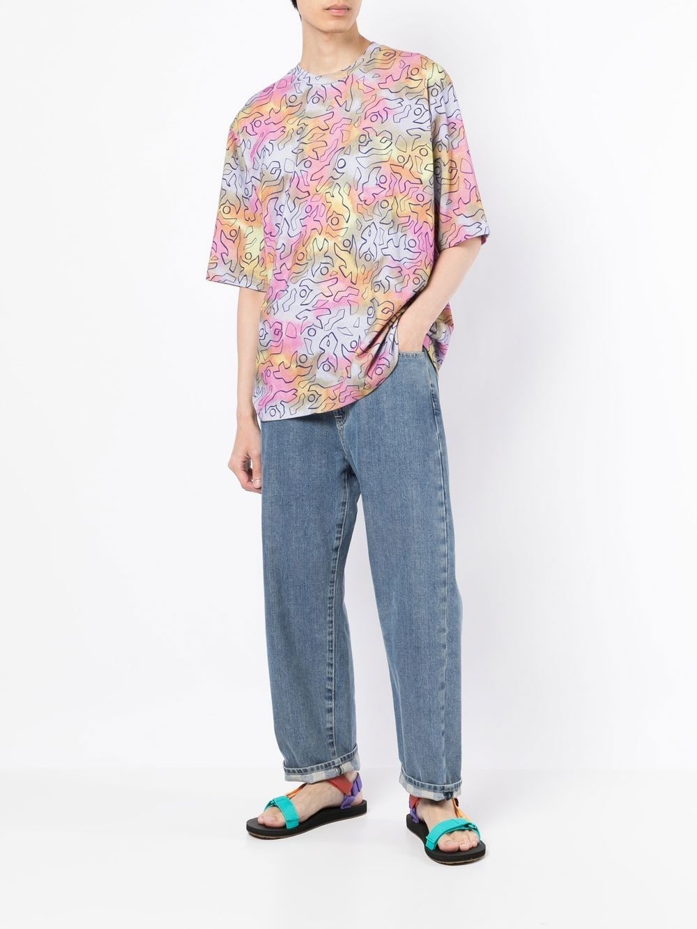 Tie-Dye Cotton T-Shirt