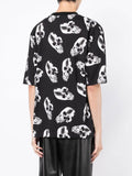 Skull-Logo Print T-Shirt