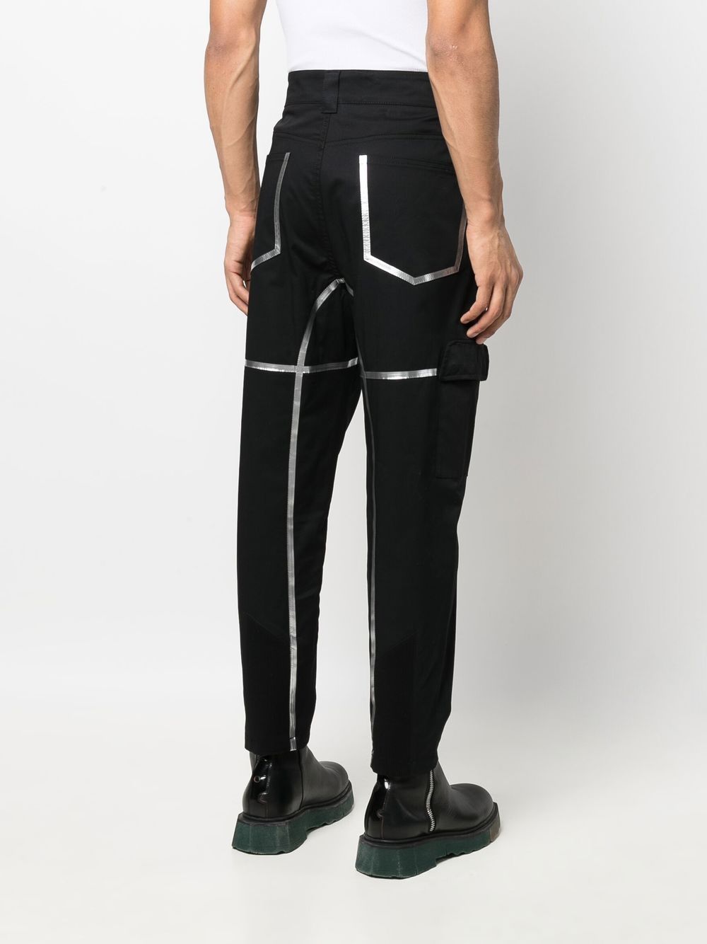 Panelled Tapered Trousers