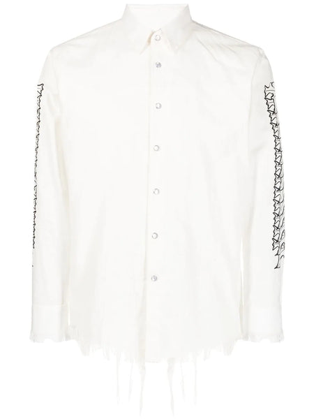 Graphic-Print Sleeve Shirt